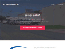 Tablet Screenshot of acesupplyco.com